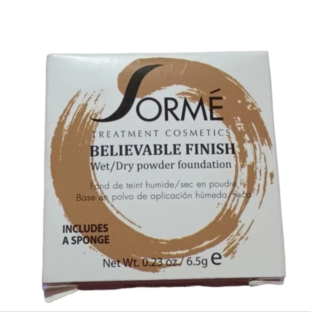 Sorme Believable Finish Wet Dry Powder Foundation, 403 Pure Beige